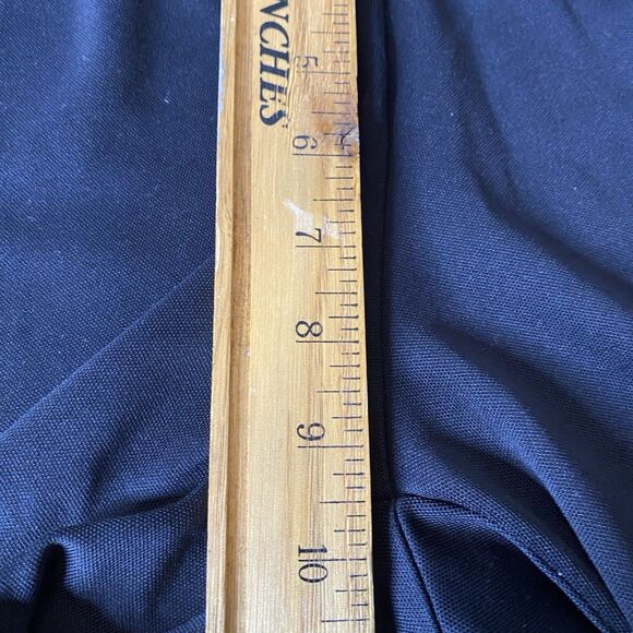 Nike Cropped Pants Stretch Elastic Waist Pull-On Womens Size XL Black White - Picture 6 of 8